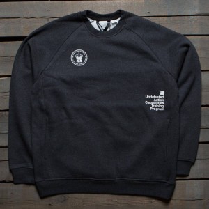 Undefeated x SYR Men SYR LS Technical Crew Sweater (black / heather)