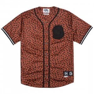 Billionaire Boys Club Men JR Jersey (brown / cheetah / cinnamon)