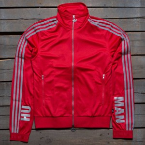 Adidas x Pharrell Williams Men Hu Race Track Jacket (red / scarlet)