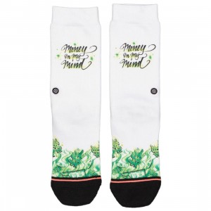Stance Women Mind On Money Socks (white)