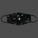 silk eye mask Nero