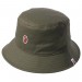 logo-patch silk bucket hat