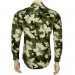 camouflage-print zip-up hoodie Pink
