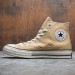 Converse Chuck Taylor All Star Elevated Gold Platform Sunflower Gold Front