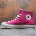 converse x play cdg chuck 70 high top acid lime green egret high risk red