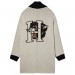 K Way Kids logo patch hooded jacket Neutrals