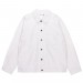 Single Breast Down Logo Blazer Jacket