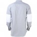 Dolce & Gabbana Kids padded logo-patch asymmetric shirt coat