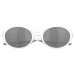 two-tone layered cat-eye sunglasses chain