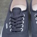 vans baskets en cuir blanches lowland