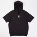 cotton-blend zipped hoodie