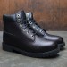 Timberland Brązowo-czarne 6-calowe botki z futerkową wyściółką