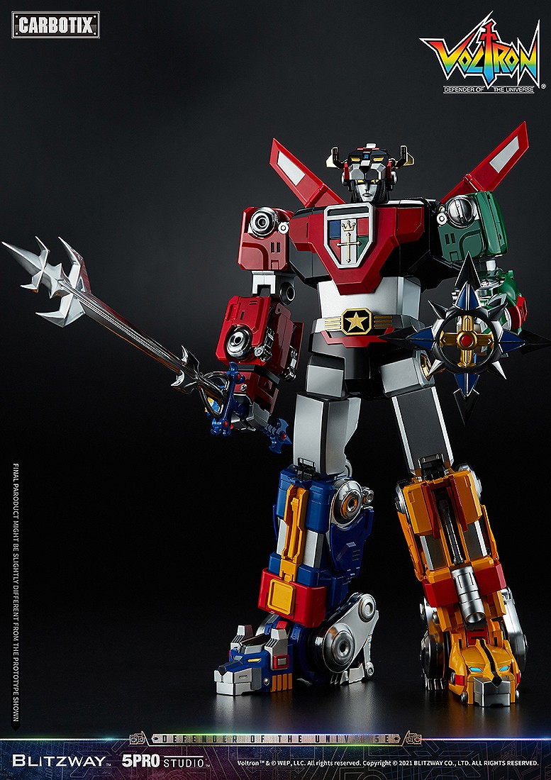 5PRO Studio Blitzway Carbotix Hybrid Carbon Action Figure Series CX-002B Getter Robot Armageddon