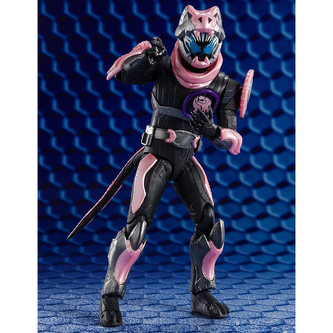 Kamen Rider Vice Rex Genoma: Figura In Vinile Serie Hero 02 Da Collezione