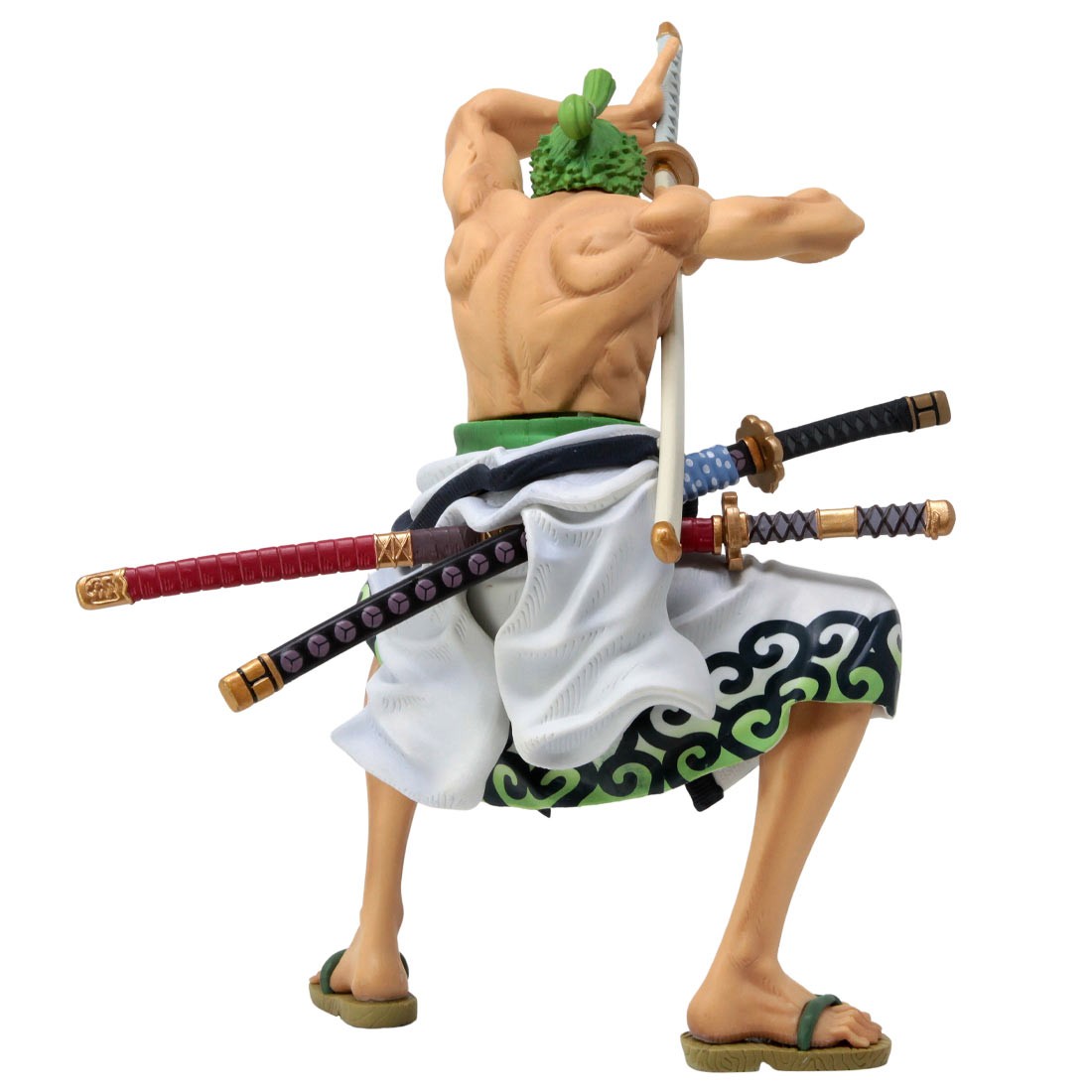 Banpresto One Piece Banpresto World Figure Colosseum 3 Super Master Stars Piece The Roronoa Zoro The Brush Figure Green