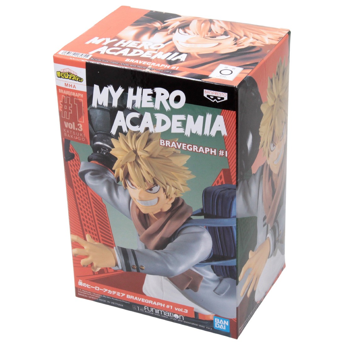 MY HERO ACADEMIA BRAVEGRAPH #1 vol.3 - Alibaba Amusement in Yangon Myanmar
