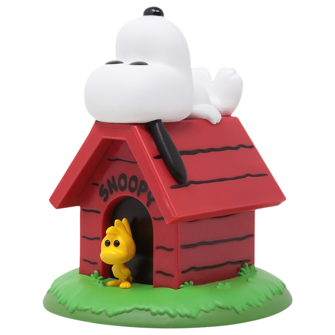 Funko POP Deluxe Peanuts Snoopy And Woodstock With Doghouse red