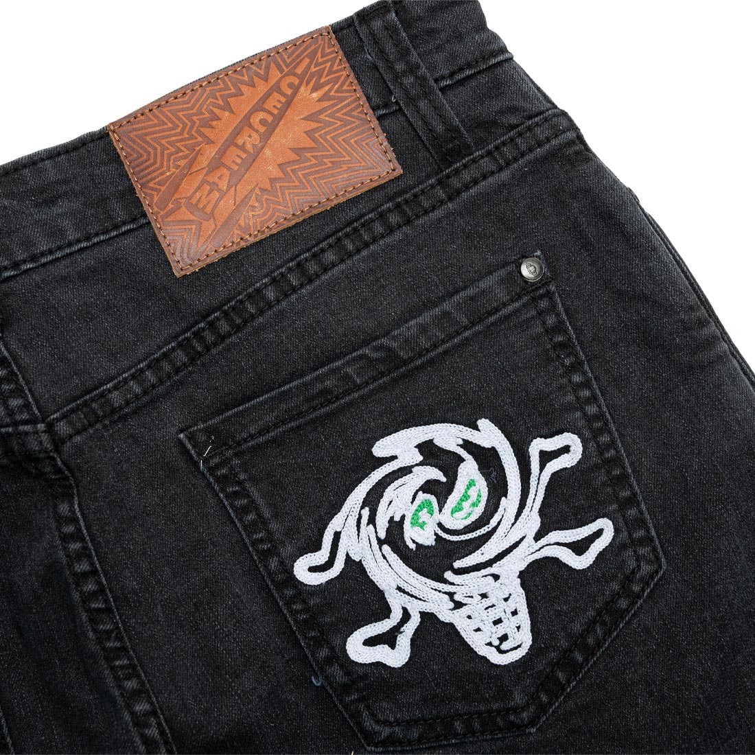 Ice Cream Men Leap Jeans black