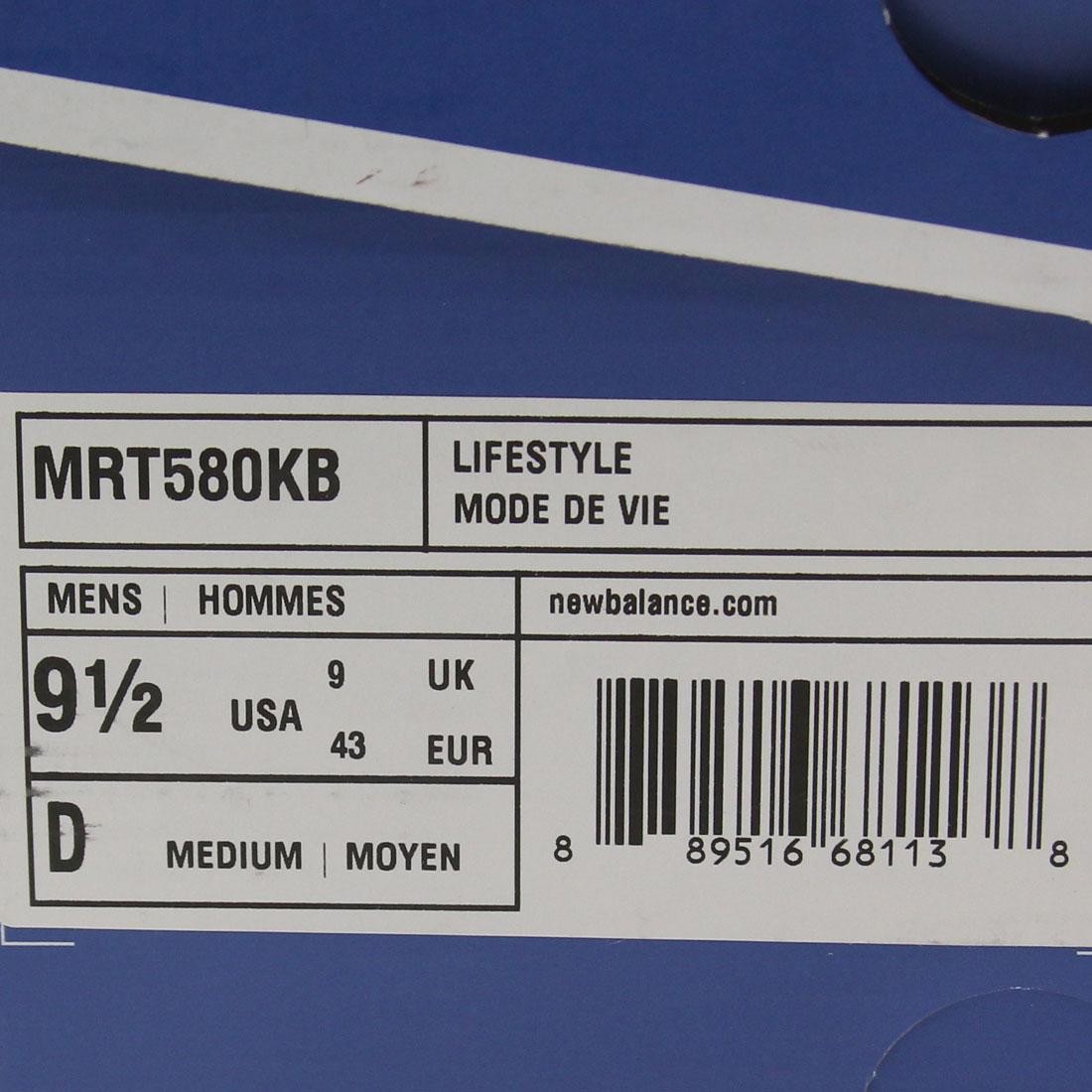 New Balance Men 580 Elite Edition Revlite Mrt580kb Brown