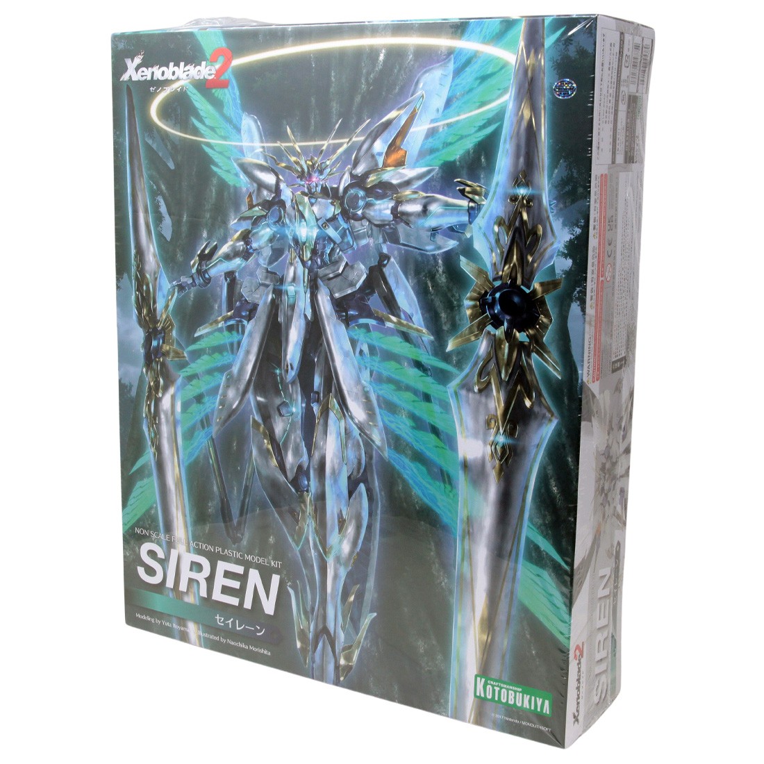 Kotobukiya Xenoblade Chronicles 2 Siren Plastic Model Kit white