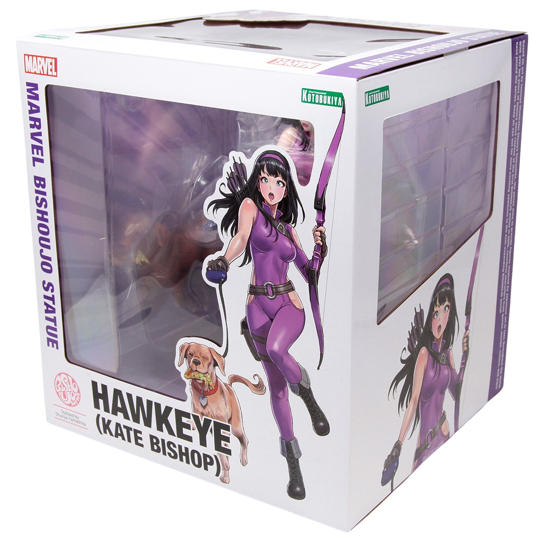 Marvel Kate Bishop Hawkeye Bishoujo Statue By Kotobukiya - Anime-Style Collectible Figure 9.8 Inches - View #2