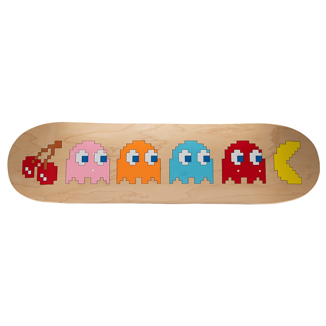 PacMan Skateboard Deck tan