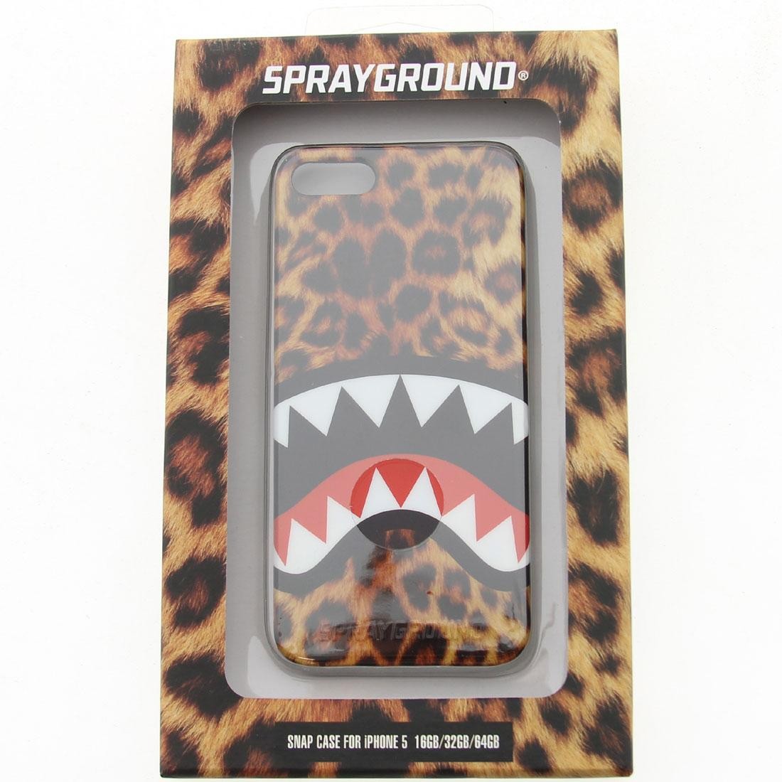 Sprayground Leopard Shark iPhone 5 Case (yellow)