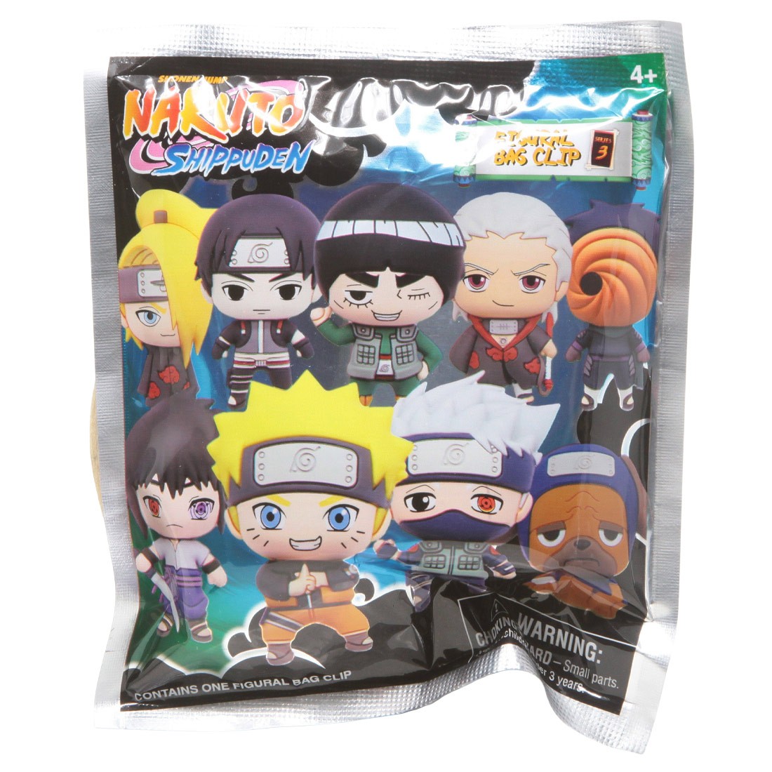 Monogram Naruto Shippuden Series 3 Figural Bag Clip 1 Blind Box