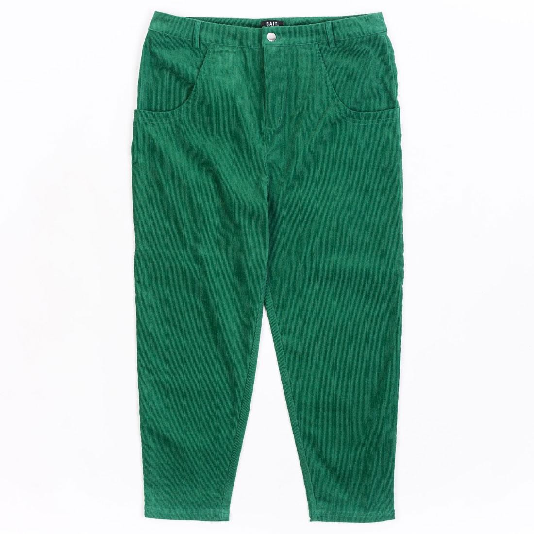 BAIT Unisex Corduroy Tailored Pants green kelly