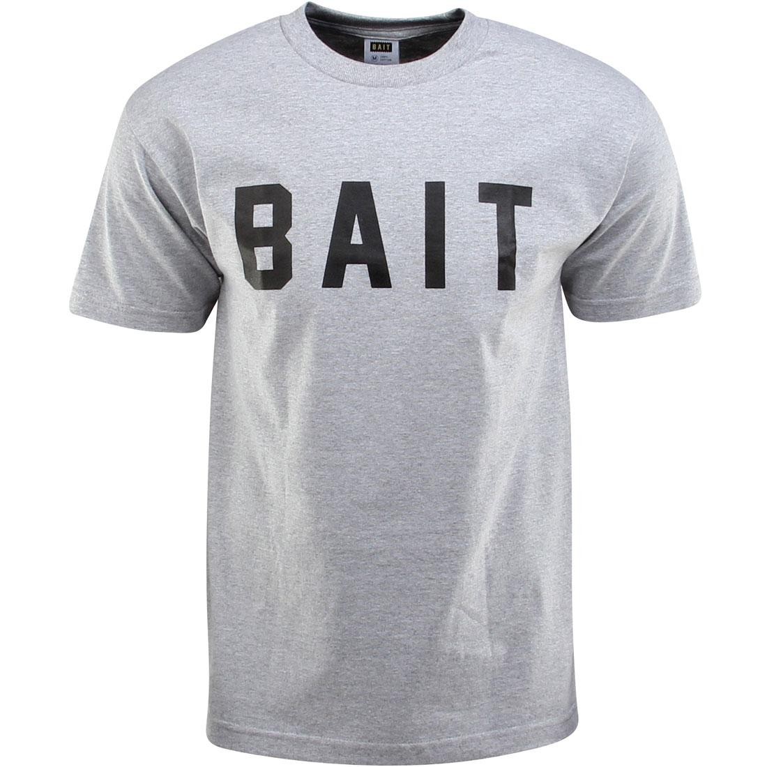 BAIT Logo Tee (gray / heather gray / black)