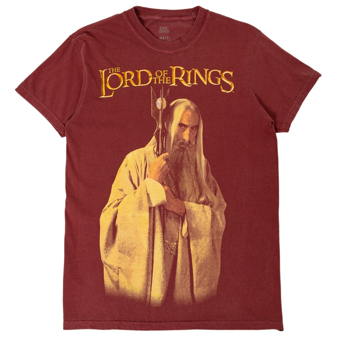 BAIT x Lord Of The Rings Men Saruman Tee (burgundy / brick)