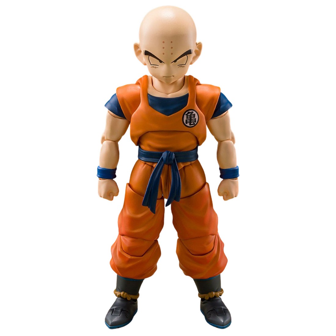 Bandai S.H.Figuarts Dragon Ball Z Krillin Earth's Stongest Man Figure (orange)