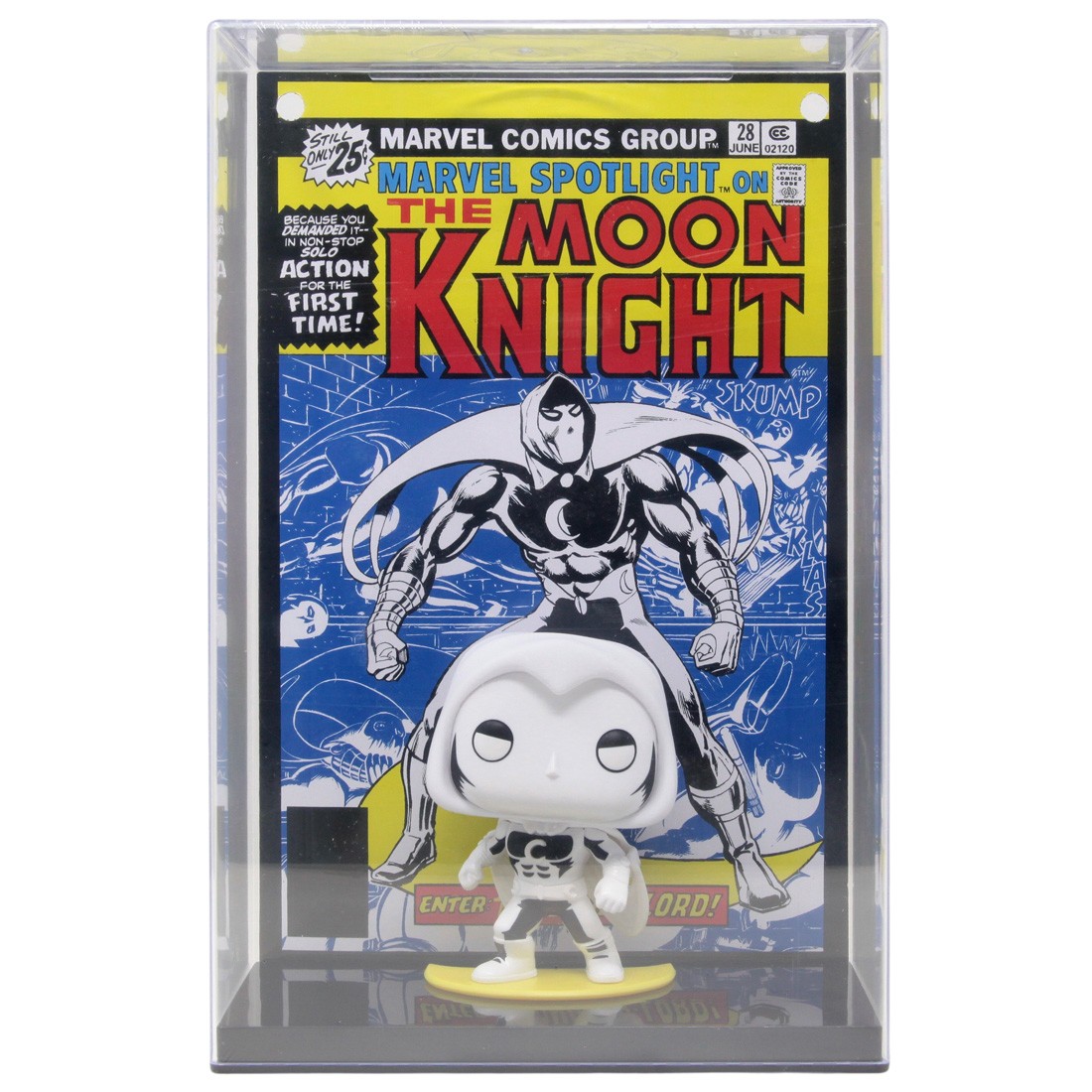 Funko POP Comic Cover Marvel - Moon Knight (white)