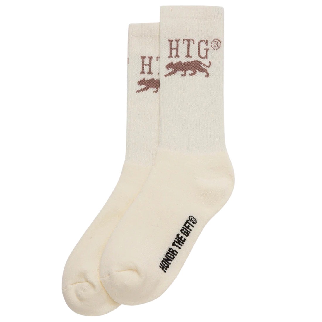 Honor The Gift Men HTG Socks (white / cream)