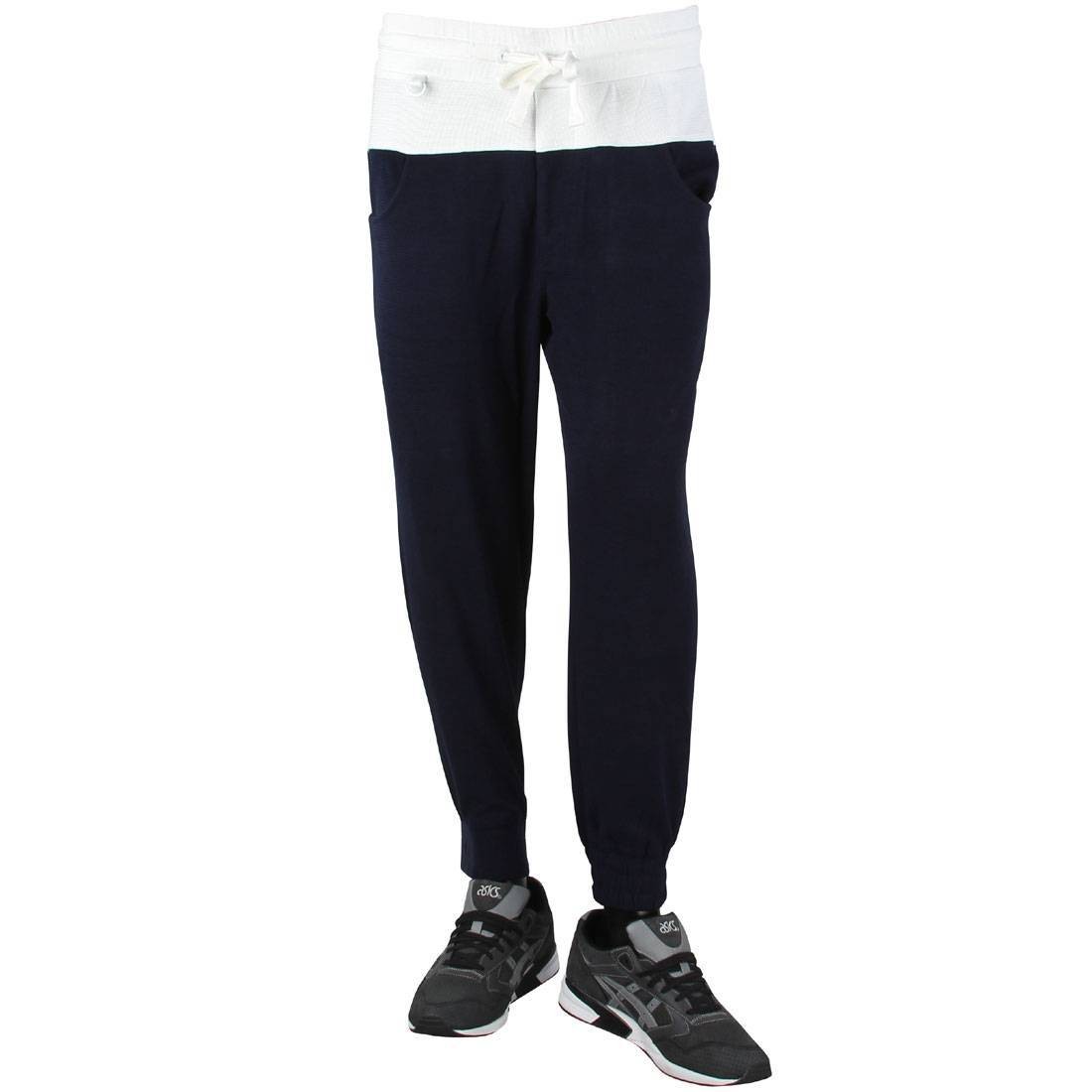 CLOT Men Waffle Sweatpants (navy)