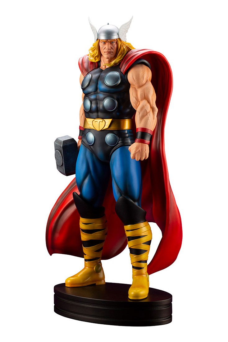 preorder kotobukiya artfx marvel universe thor the bronze age statue red