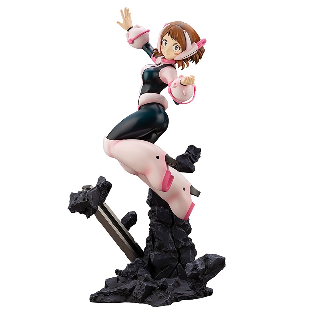 kotobukiya artfx j my hero academia ochako uraraka ver. 2 statue with