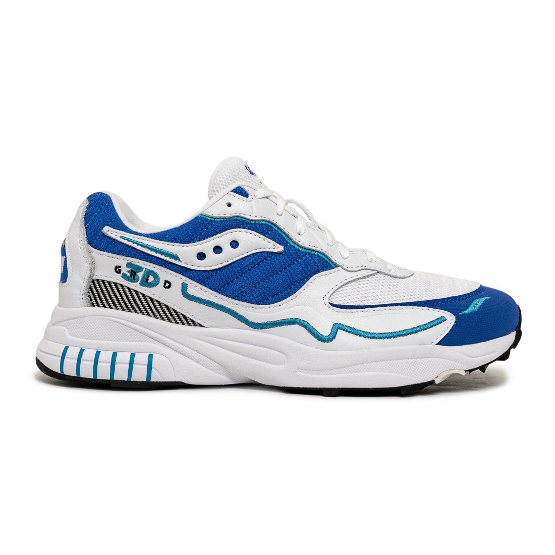 Saucony Men 3D Grid Hurricane white royal