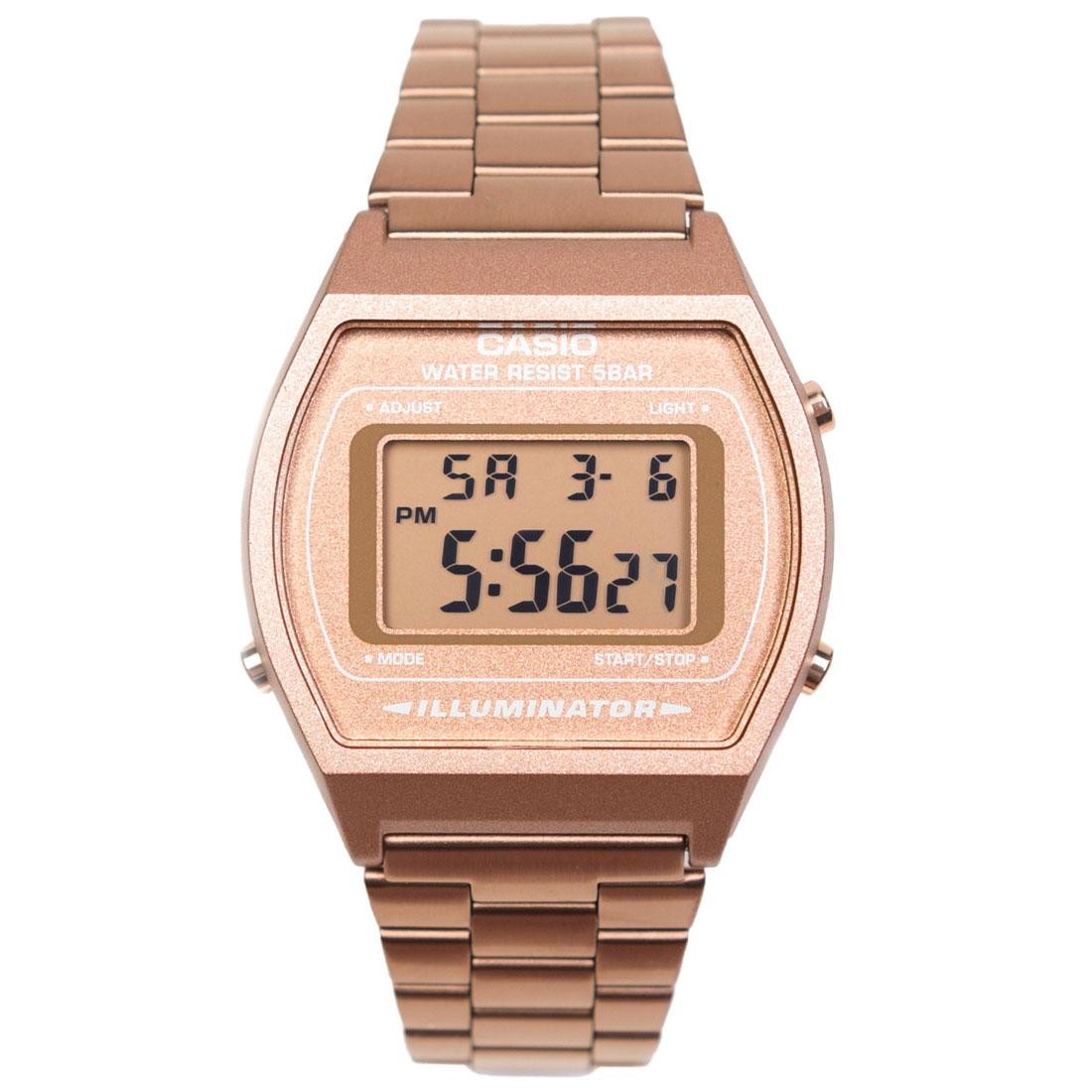 Casio Watches B640WC-5AVT gold rose gold
