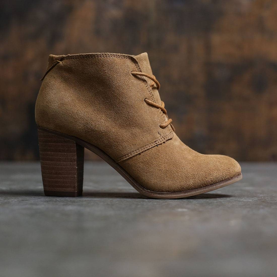 suede lace up booties