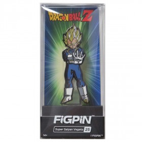FiGPiN Dragon Ball Z Super Saiyan Vegeta #25 (blue)