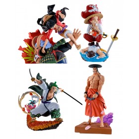 MegaHouse One Piece Wano Kuni Vol. 3 Set of 4 Figures (multi)