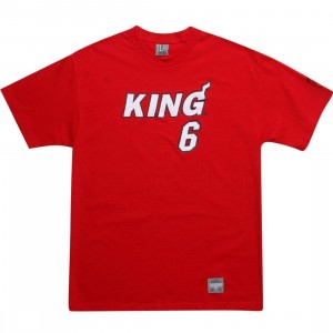 UNDRCRWN King 6 Tee - LeBron Miami (red)