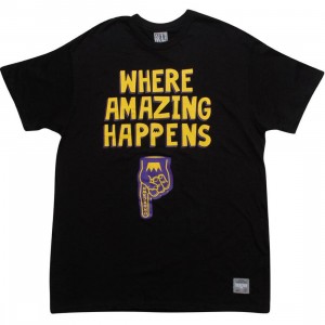 UNDRCRWN Where Amazing Happens Tee (black / gold / purple) - PYS.com Exclusive
