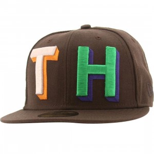 The Hundreds Custom New Era Fitted Cap (brown)