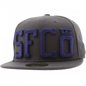 Supra SFCO New Era Fitted Cap (grey)