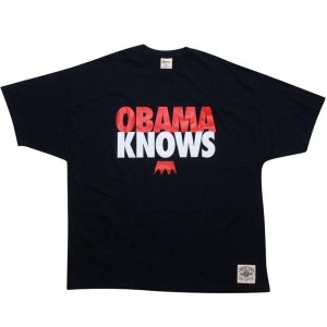 Under Crown Obama Knows Tee (navy / burgandy / white)