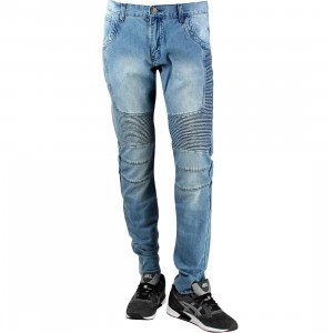Embellish NYC Veneno Biker II Denim Jeans (blue)