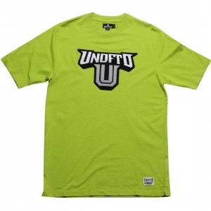 Undefeated Felt Logo Tee (green)