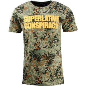 WeSC Flecktarn Tee (camo / aloe)